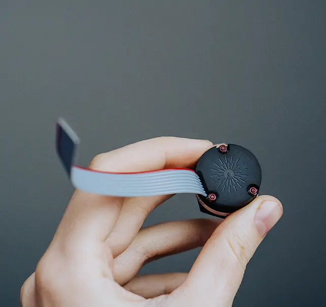 Hand with encoder