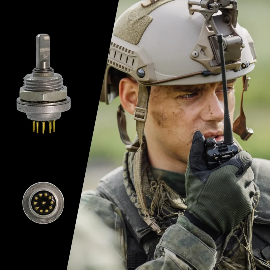 Product Spotlight: Single-Deck Rotary Switches in Military Radios