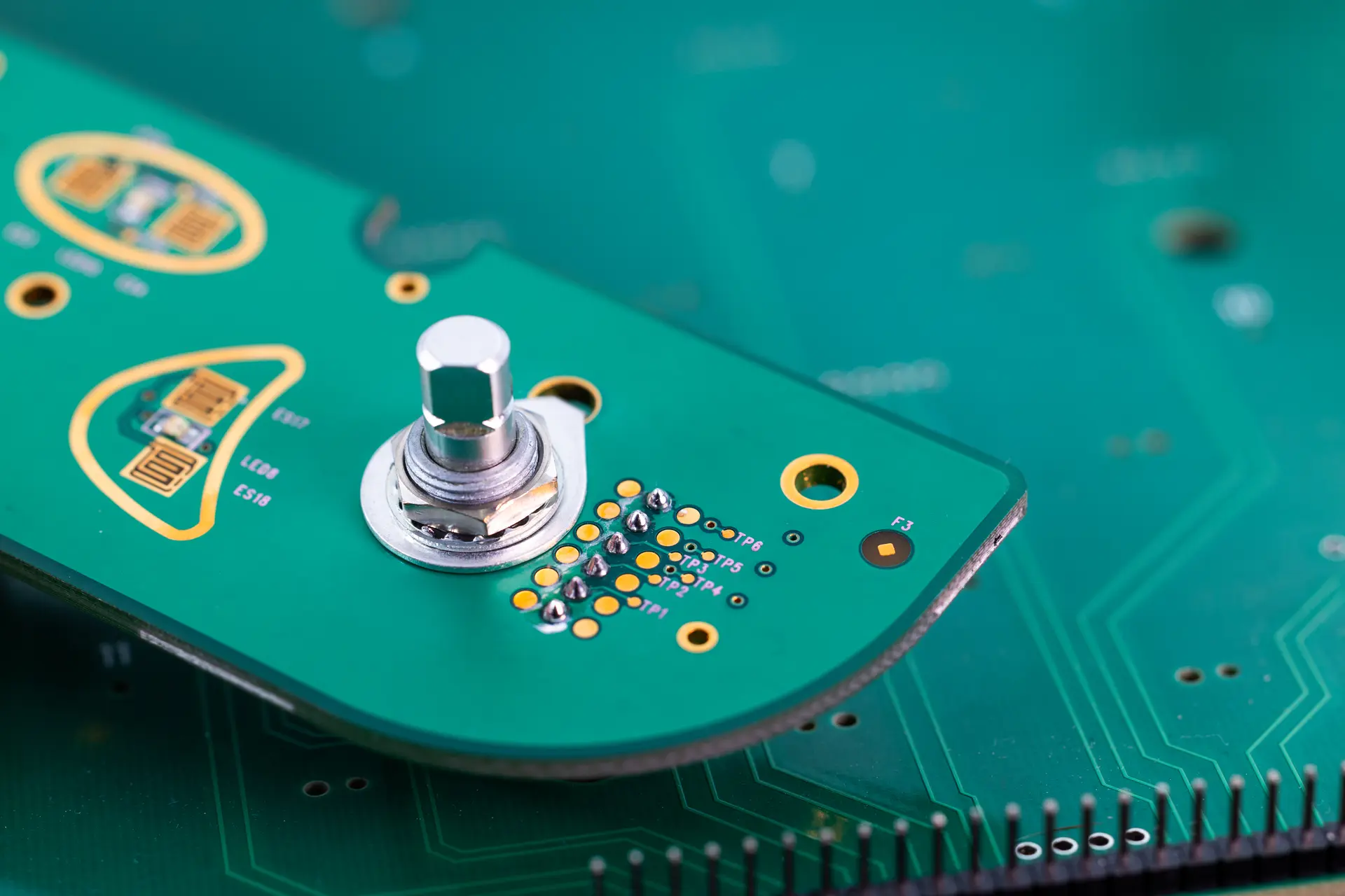 Optical Encoder on Circuit Board